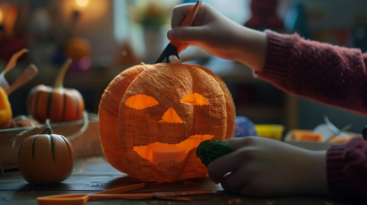 créer lanterne jack-o'-lantern